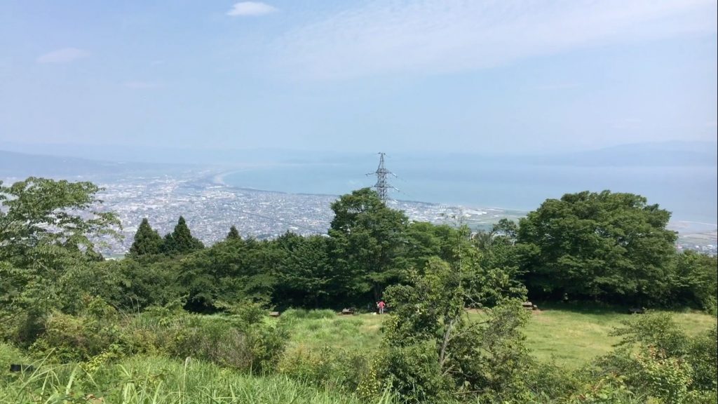 野田山健康緑地公園からの景色