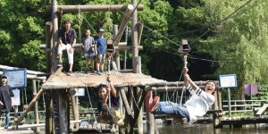 清水公園のアスレチック