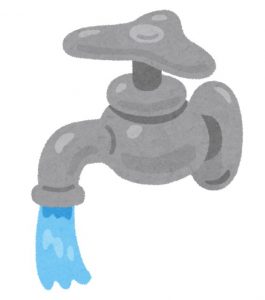 水道のイラスト